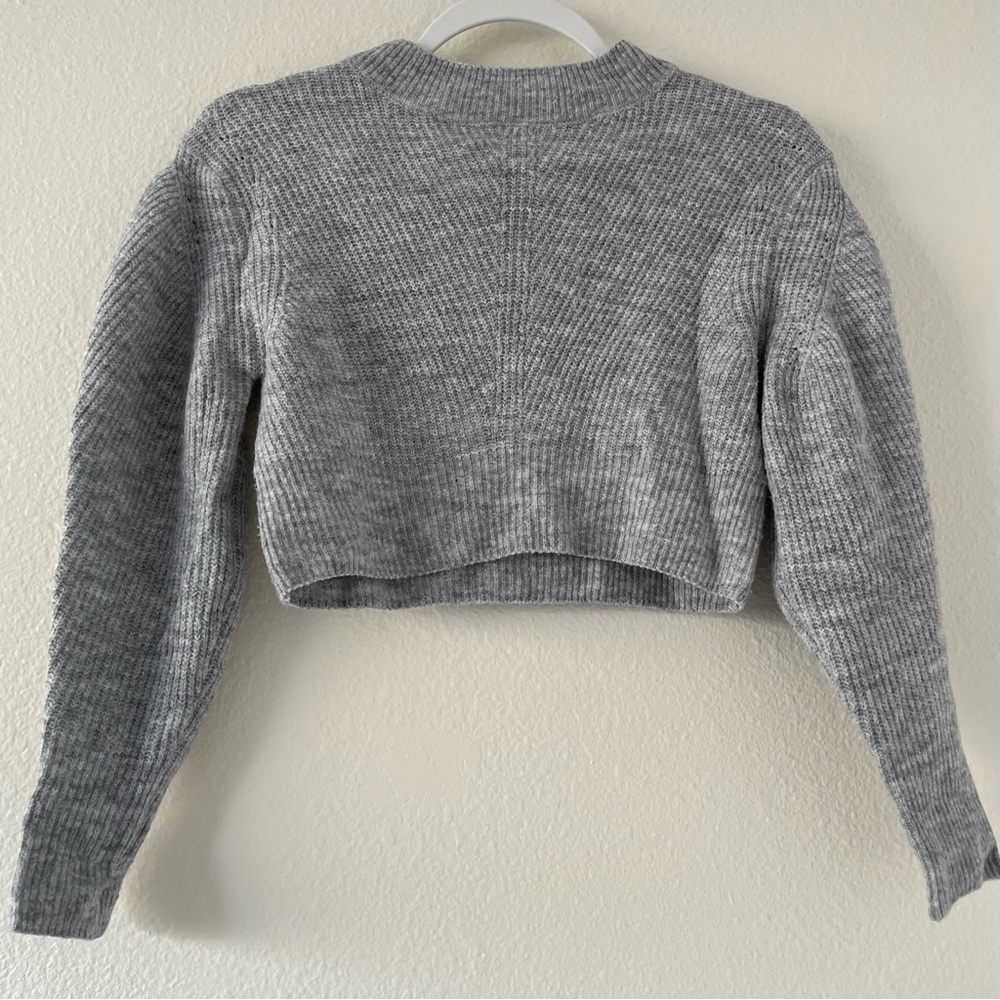 Women Topshop crop sweater petite xs